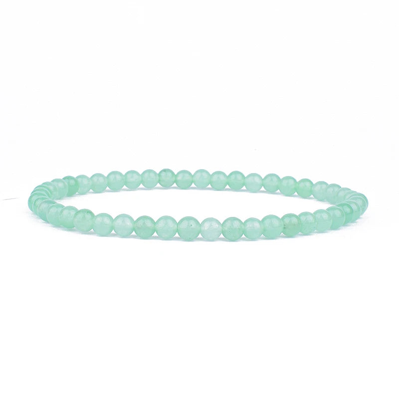 4mm 6mm Mini Energy Charm Bracelet Natural Stone Beads Yoga Healing Bracelet Jewelry for Women Men Best Friend Gift Dropshipping
