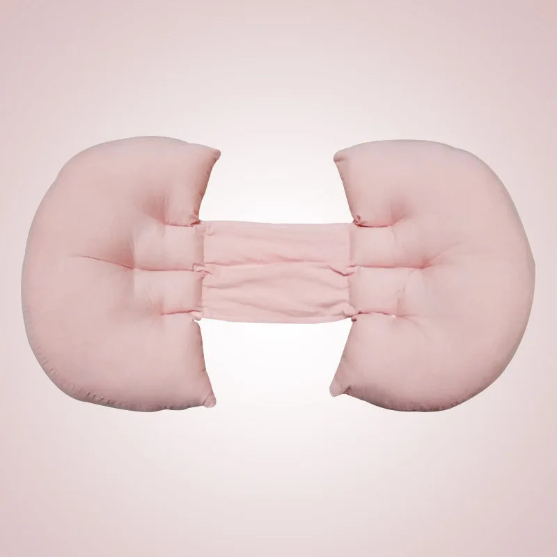 Maternity Multifunctional Cotton U Shape Pregnant Women Belly Support Pillow Side Sleepers Pregnancy Body Pillows for Maternity