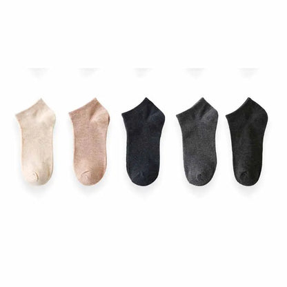 5/10 pairs Cotton Men Socks Pack Breathable Sock Set High Quality Short Socks Black Ankle Short Gift For Man Size 39-44 Sox sock