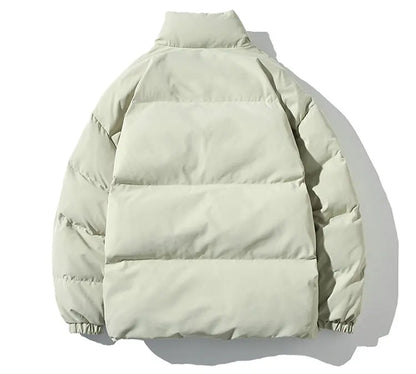 Winter Jacket Men Parkas Thicken Warm Coat Mens Stand Collar Solid Color Casual Parka Women Fashion New Streetwear 5XL