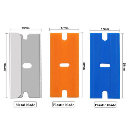 Razor Scraper Car Window Film Glue Cleaner Blade Tint Ceramic Glass Wrap Sticker Remover Kitchen Home Squeegee Tool