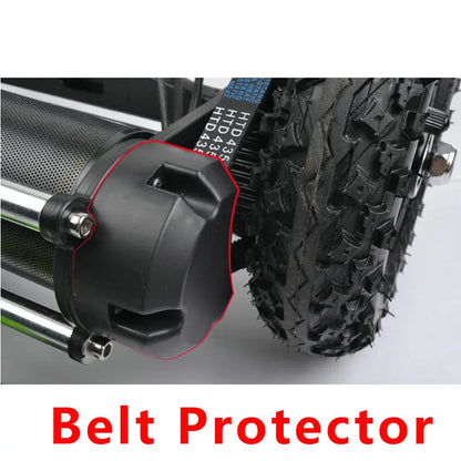 Electric Sliding Plate Belt Protection Cover ABS Synchronous Belt Protection Cover Electric Skateboard Motor Protection Cover