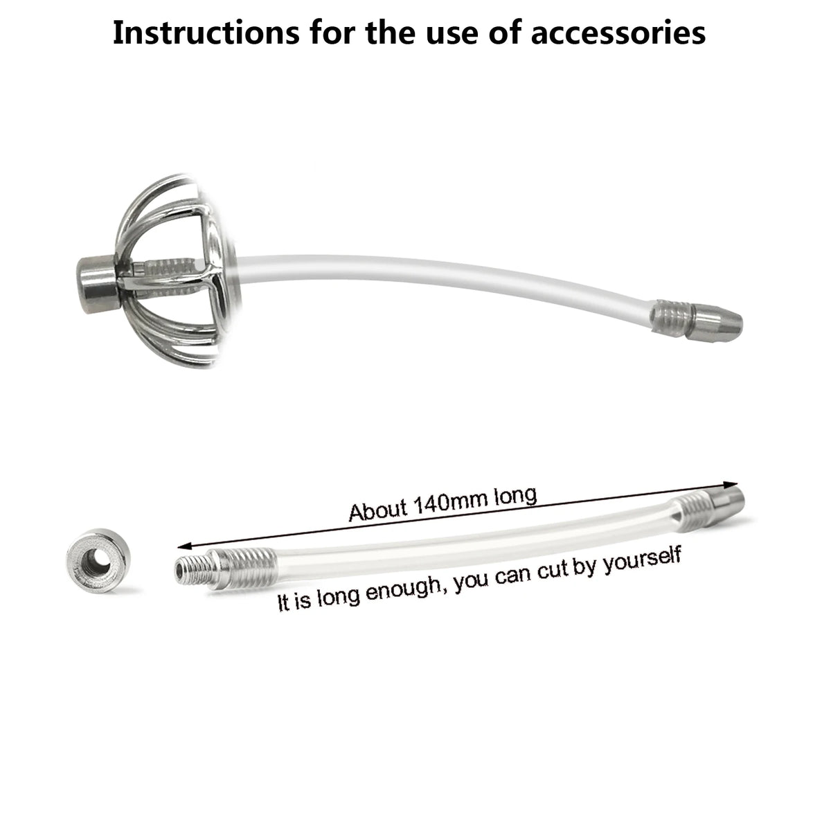 Fully wrapped scrotum chastity Device,Male Chastity lock,Stealth Lock Cock Cage,Penis Ring,Cock Ring,Chastity Belt 140