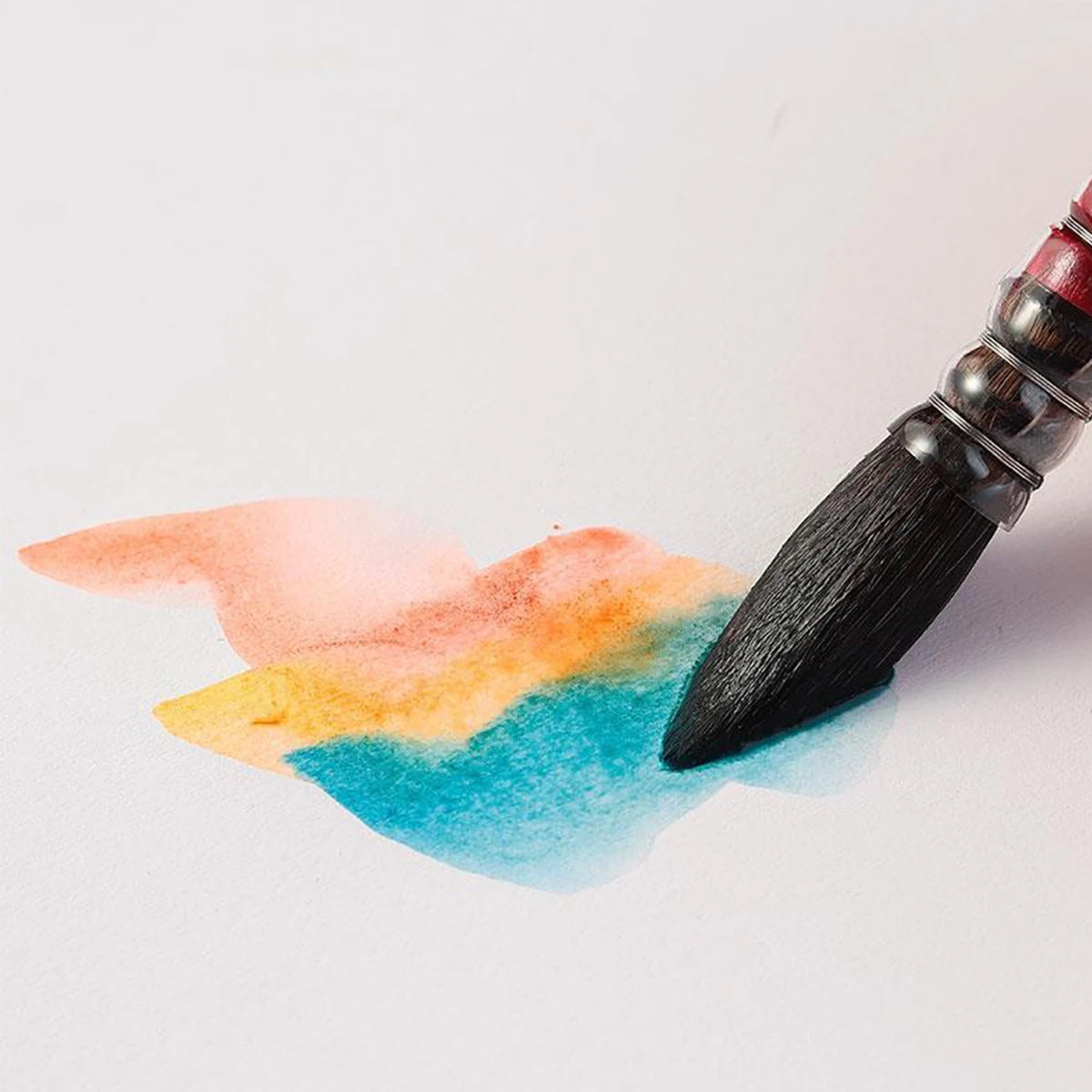 1Pcs Artist Hand-Painting Drawing Brushes Professional Watercolor Brush Pen for Water Color Painting Drawing School Art Supplies