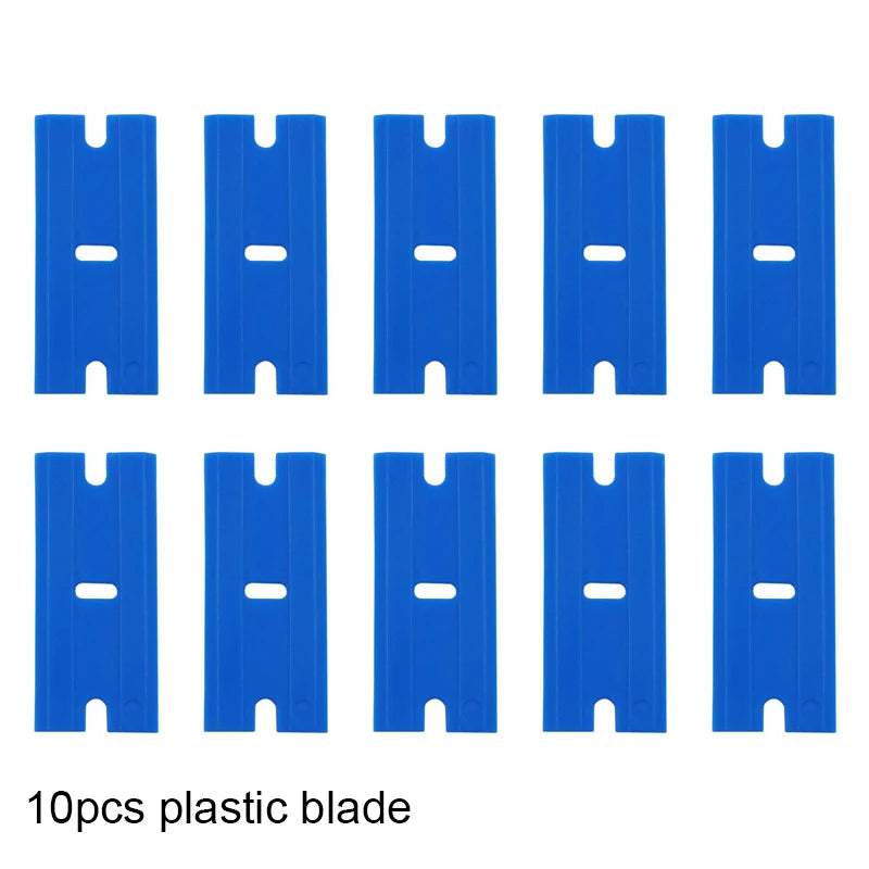 Razor Scraper Car Window Film Glue Cleaner Blade Tint Ceramic Glass Wrap Sticker Remover Kitchen Home Squeegee Tool