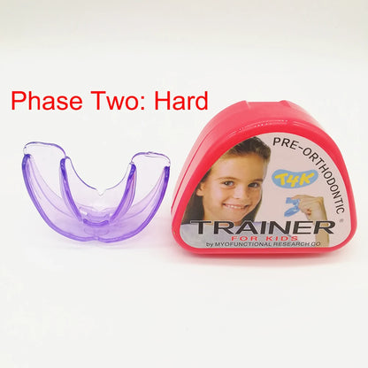 1 set Dental T4A&T4K Tooth Orthodontic Appliance Trainer for Alignment Braces Teeth Trainer for Adults Children Tooth Whitening