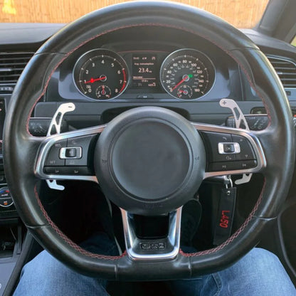 Car Steering Wheel Shift Paddle Shifter For Volkswagen VW GOLF GTI R GTD GTE MK7 7 POLO GTI Scirocco Tiguan Rline PASSAT T-ROC