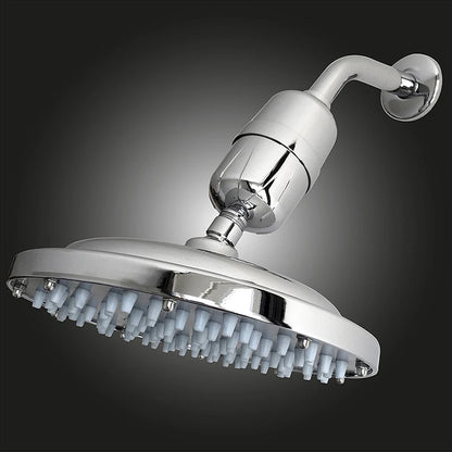 In-line bathroom Shower Filter bathing Level 8 filtering water purifier water treatment Health softener Chlorine Removal Home