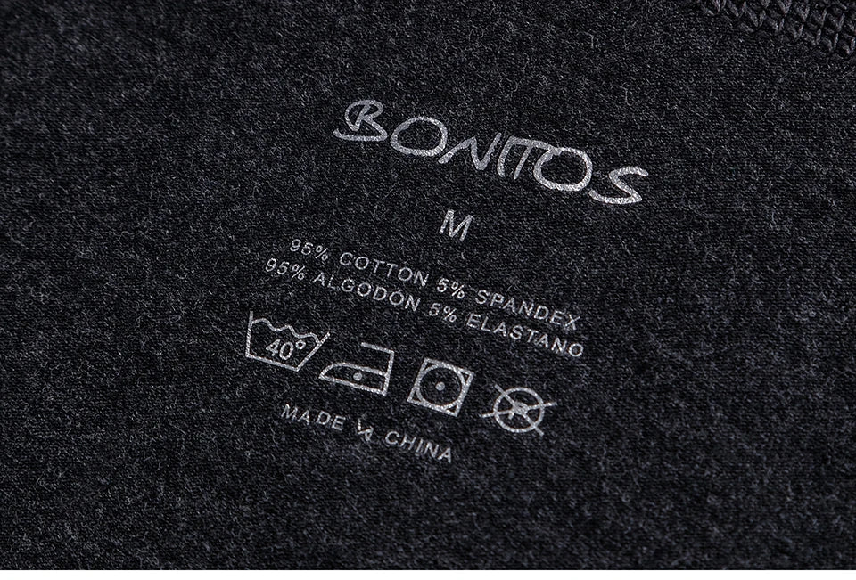 BONITOS Men Boxers Long Leg Man Underwear Soft Men Underpants Natural Cotton Sexy Boxer Shorts Top Brand Long Men's Panties