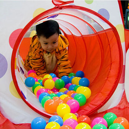IMBABY 3 In 1 Children Balls Pool Toys Tent Crawling Tunnel Foldable Baby Ballon Playpen Kids Tent Ball Pit Baby Playground