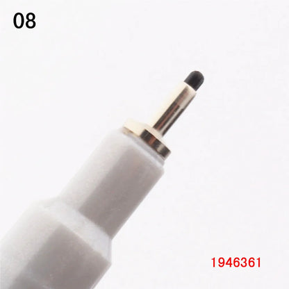 Waterproof Ink Black Micron Neelde Drawing Pen Pigment Fine Line Sketch Markers Pen For Writing Hand-Paint anime Art Supplies