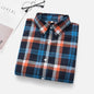 2023 Women Blouses Brand New Excellent Quality Flannel Red Plaid Shirt Women Cotton Casual Long Sleeve Shirt Tops Lady Clothes