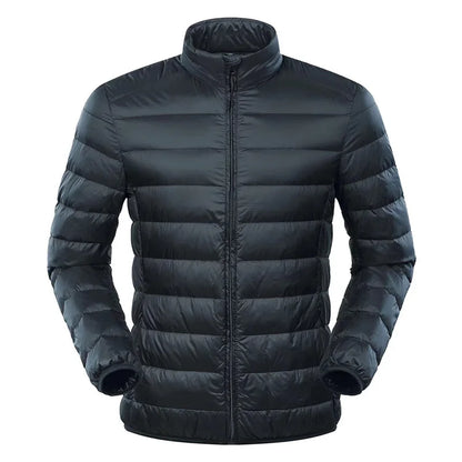 NewBang Feather Jacket Man Ultra Light Down Jacket Men Winter Coat Duck Down Windbreaker Stand Collar Parka With Carry Bag