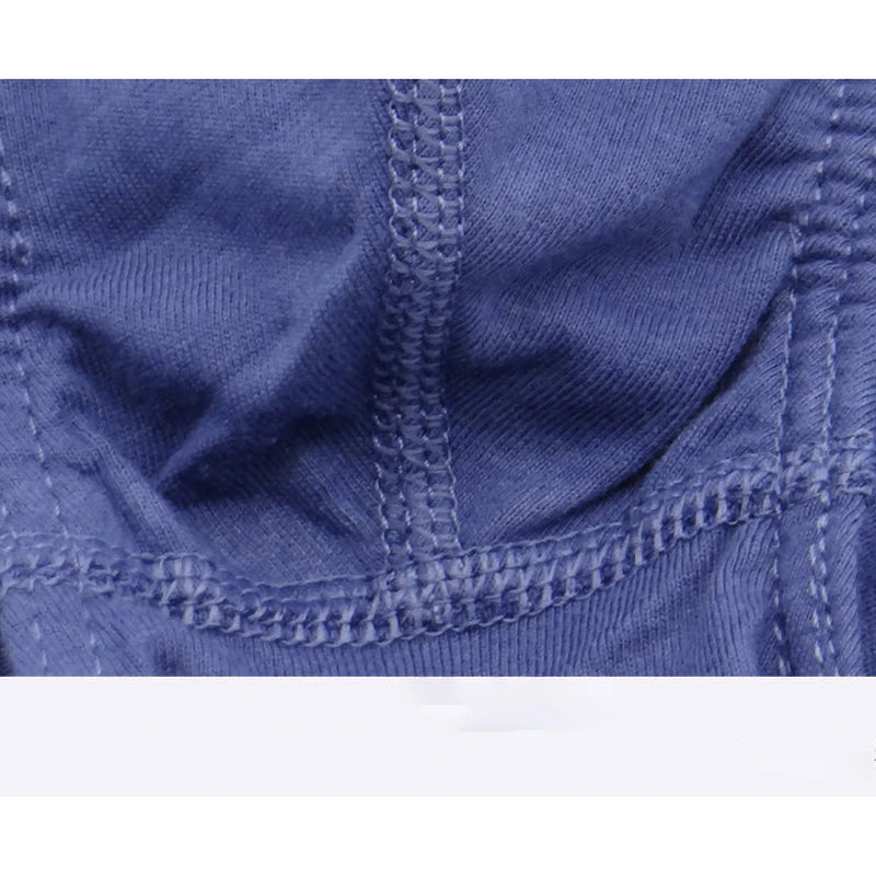 5Pcs/Lot Summer Men's Underwear 100% Cotton Mens Briefs Plus Size Men Underwear Panties 4XL/5XL/6XL Men's Breathable Panties