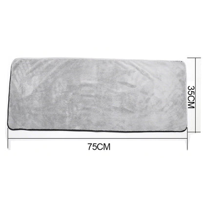Microfiber Towel Car Wash Cloth Auto Cleaning Door Window Care Thick Strong Water Absorption For Car Home Automobile Accessories