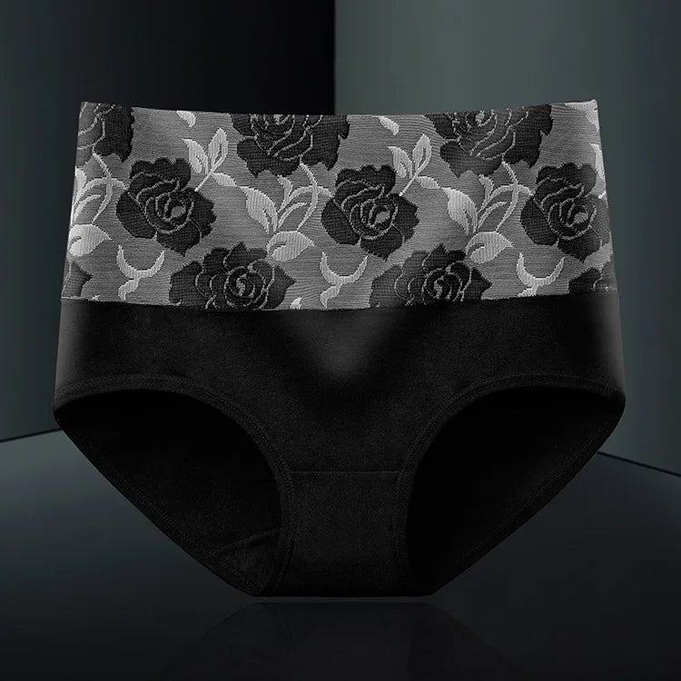 3Pcs/Lot Women's Underwear Plus Size Cotton Panties High Waist Briefs Sexy Lingerie Female Pantys M-5XL Seamless Underpant Girls