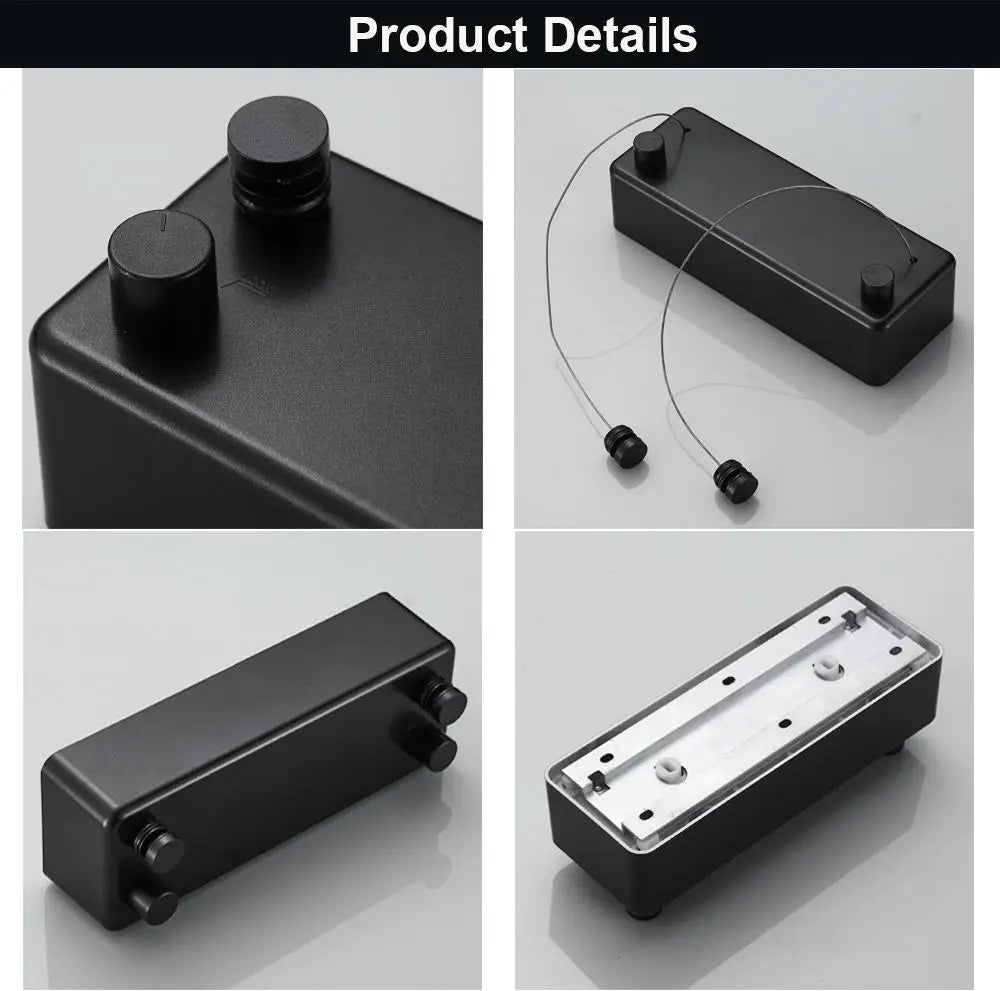 Clothes Line Dryer Bathroom Accessories Drying Rack White/Black/Golden/Silver Clothesline Rack Laundry Dryer Double Layer WB3006