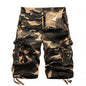 2024 Summer Military Camo Cargo Shorts Fashion Camouflage Multi-Pocket Homme Army Casual Shorts Bermudas Masculina Plus size 40