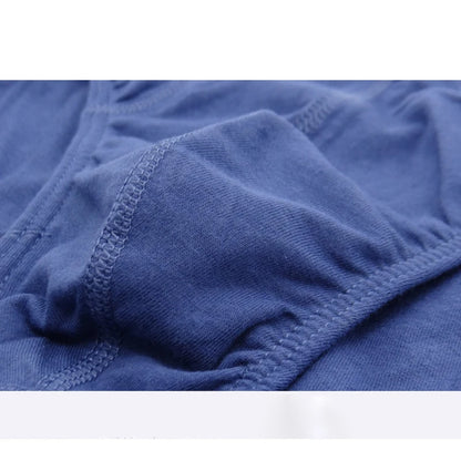 5Pcs/Lot Summer Men's Underwear 100% Cotton Mens Briefs Plus Size Men Underwear Panties 4XL/5XL/6XL Men's Breathable Panties
