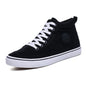 Shoes Men Spring Autumn Lace-up High Top Style Men Vulcanize Shoes Fashion Flats Youth Men Canvas Shoes Sneakers