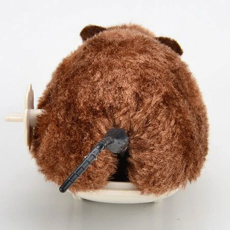 Wireless Winding Mechanism Mouse Toy for Cats and Dogs, Pet Trick Playing Toy, Plush Rat, Mechanical Motion Rats