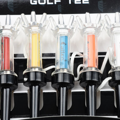 79mm/90mm 5pcs/set Golf Tees With Original Package Plastic Step Down Golf Ball Tee Holder Local Ret Golf Training Practice Tees
