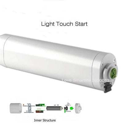 Dooya DT52S Electric Curtain Motor,Smart Home Motorized 75W 4 Wire Strong Motor,Work with Fibaro Controllers and Fibaro Network