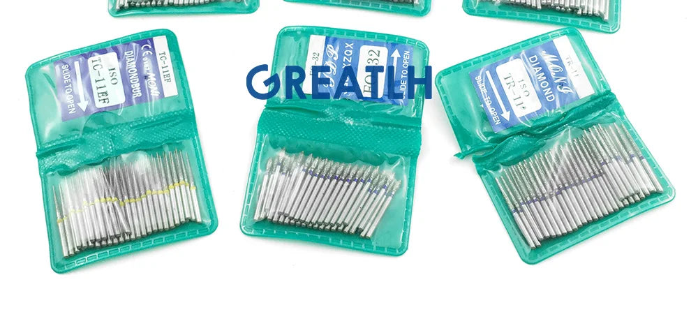 Dental Diamond FG High Speed Burs for Polishing Smoothing Teeth Polishers