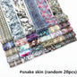 20 Rolls Halloween Nail Foils Gradient Transfer Paper Christmas Nail Art Stickers Stripe Floral Manicure Decals Nails Decoration
