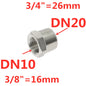 Tonifying Heart Reducer Bushing 1/8" 1/4" 3/8" 1/2" BSP Male/Female Thread SS304 Stainless Steel Pipe Fittings For Water Gas Oil