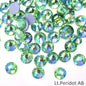 Oleeya стразы Better DMC Hotfix Rhinestone Iron On Strass High Quality Flatback Glass Crystal AB For DIY Wedding Y2792