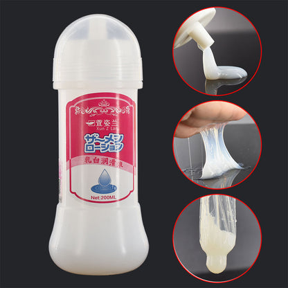 Imitation Semen Anal Lubricant 200Ml Lube Vaginal Shringking Cream Body Massage Oil Sexual Water Base Lubricant Grease For Sex
