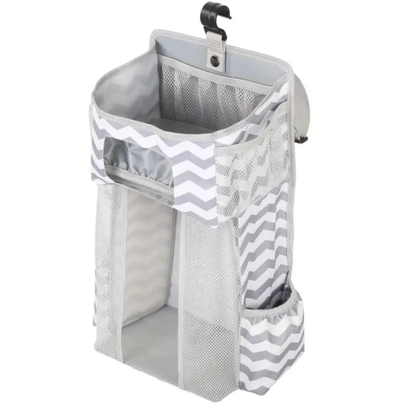 Diaper Stacker Hanging Storage Bags Nursery Organizer for Changing Table Crib or Wall Baby Shower Gifts