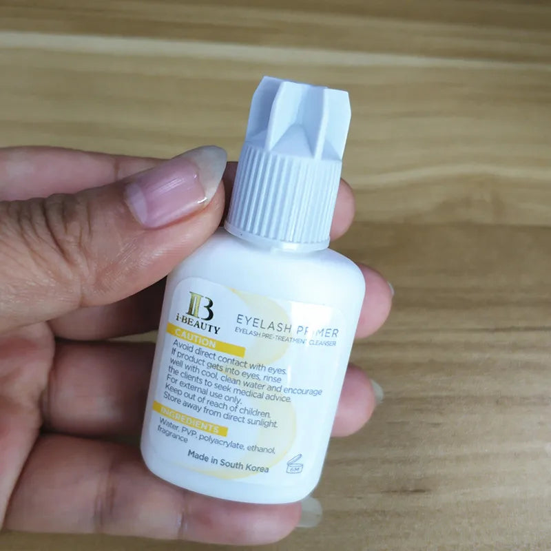 15ml Ibeauty Primer for Eyelash Extensions Glue Application Korea Professional Clear Primer Makeup Tool 10 Bottles