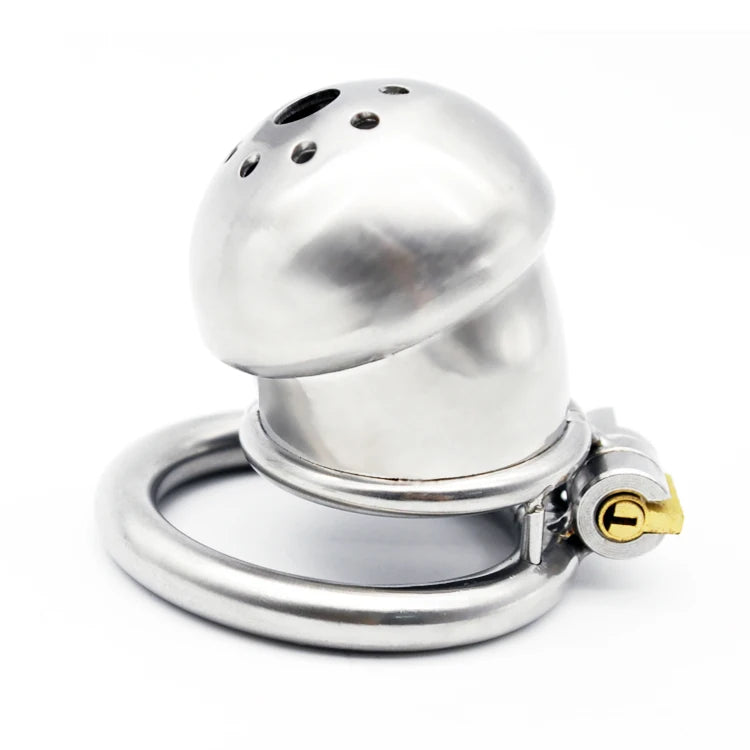 New Male Chastity Device Cock Cage Real Stainless steel chastity Belt Penis cage Drop shipping
