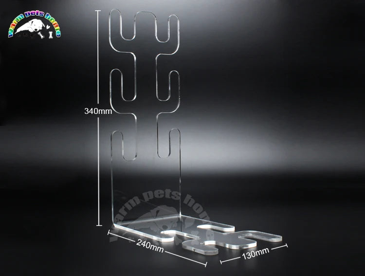 Anesthesia Breathing Circuit Support Acrylic Bracket for Corrugated Tube Holder Veterinary Equipment
