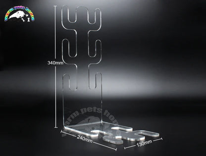 Anesthesia Breathing Circuit Support Acrylic Bracket for Corrugated Tube Holder Veterinary Equipment