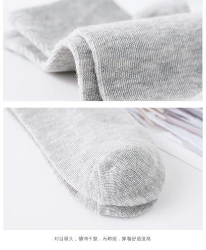 5/10 pairs Cotton Men Socks Pack Breathable Sock Set High Quality Short Socks Black Ankle Short Gift For Man Size 39-44 Sox sock