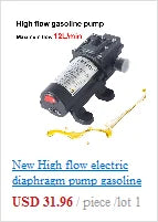 DC 12V 60W Micro Electric Diaphragm Water Pump 5L/min High Pressure Car Washing Spray Water Pump 0.8Mpa 5L/min
