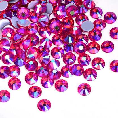 Oleeya стразы Better DMC Hotfix Rhinestone Iron On Strass High Quality Flatback Glass Crystal AB For DIY Wedding Y2792