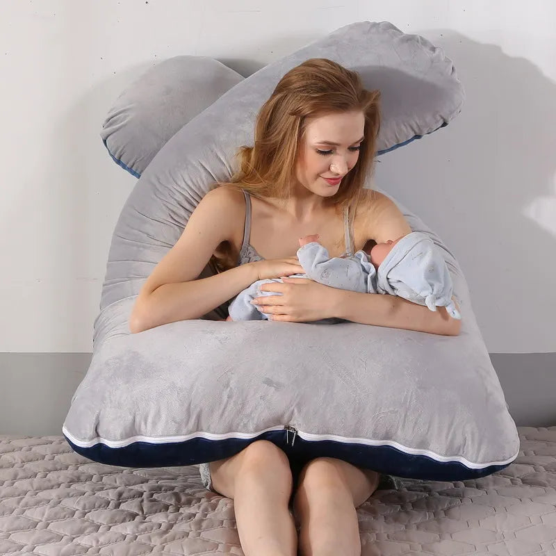 116x65cm Pregnancy Pillow for Pregnant Women Cushion of Pregnancy Maternity Body Support Breastfeeding for Sleep Dropshipping