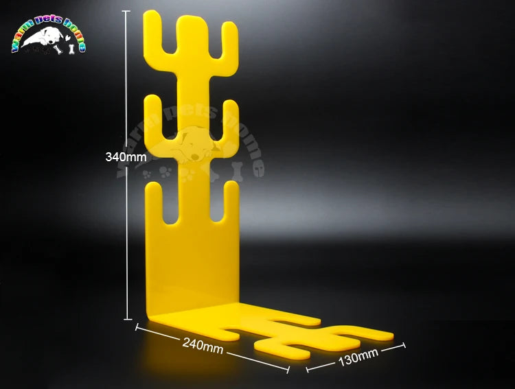 Anesthesia Breathing Circuit Support Acrylic Bracket for Corrugated Tube Holder Veterinary Equipment