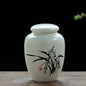 Mini White Ceramic Pet Ashes Urn Cremation Ash Holder Small Animal Pet Parrot Bird Funeral Memorial Casket Burial Urns Gift