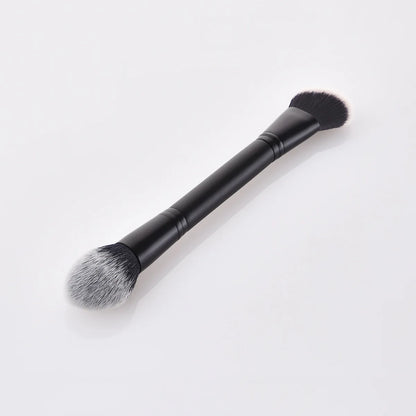 Double Ended Makeup Brushes Face Brush Repair Brush Contour Brush for Liquid Cream Powder Face Beauty Cosmetic Tools