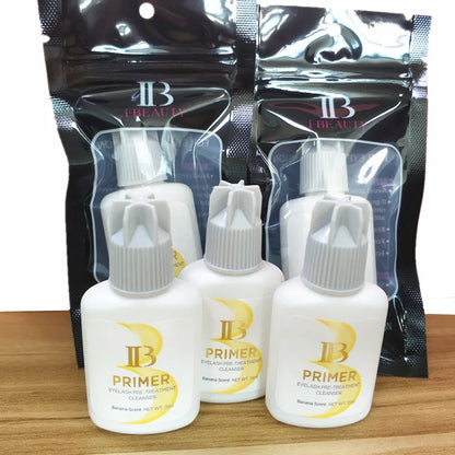 15ml Ibeauty Primer for Eyelash Extensions Glue Application Korea Professional Clear Primer Makeup Tool 10 Bottles