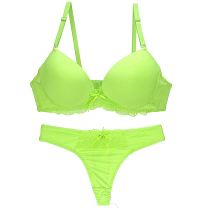 Nouvelle Seamless BCDE Cup Women Underwear Intimates Lace Thongs Lingerie Set Sexy Blue Pink Purple White Bra Panty