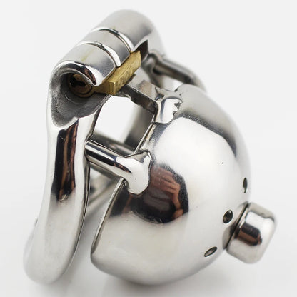 Super Small Male Chastity Cage With Removable Urethral Sounds Spiked Ring Stainless Steel Chastity Device For Men Cock Belt Toys