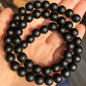 Natural Stone Beads Frost Dark Blue Cracked Dream Fire Dragon Veins Agates Beads For Jewelry Making DIY Bracelet 15‘’ 6/8/10mm