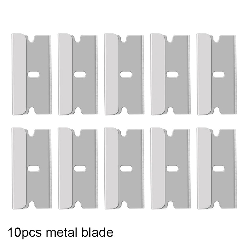 Razor Scraper Car Window Film Glue Cleaner Blade Tint Ceramic Glass Wrap Sticker Remover Kitchen Home Squeegee Tool