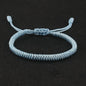 Tibetan Buddhist Bracelet Lucky Handmade Braided Adjustable King Kong Knot Red Thread Charm Bracelets for Women Men Couple Lover